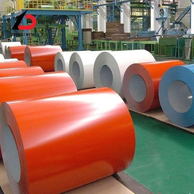 Επικάλυψη PVDF PPGI Steel Coil Ral 5015 έγχρωμη επικάλυψη αλουμινίου