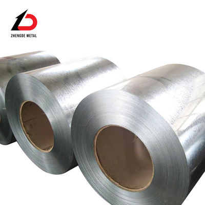ASTM JIS Dx51d Ζυγισμένη κυλίνδρια κυλίνδρια θερμά βουτηγμένη με φυσιολογική επικάλυψη spangle