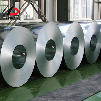 ASTM JIS Dx51d Ζυγισμένη κυλίνδρια κυλίνδρια θερμά βουτηγμένη με φυσιολογική επικάλυψη spangle