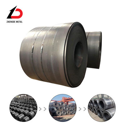 Καυτό έλαση ASTM A36 Carbon Steel Coil Black SPCC S235jr Ms CRC Ελαφρύ έλαση