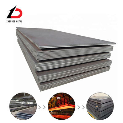 Πλάκα από χαλύβδινο χάλυβα άνθρακα ISO Ss400 Ss355jr S275jr HRC Ms Ελαφρύ καυτό έλασμα