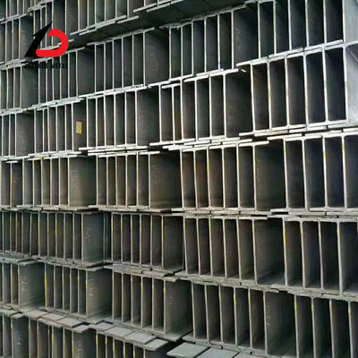 Α36 Q235 Q345 Πρωτότυπη H δέσμη χάλυβα άνθρακα Προσαρμοσμένη δομική h δέσμη
