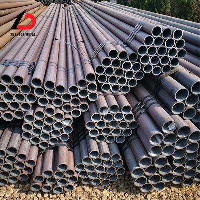 S235jr S265jr S275jr S335jr S355jr S555 SA 214 Στρογγυλός σωλήνας από αδιάβροχο χάλυβα Χάλυβα άνθρακα Μαύρος σωλήνας και σωλήνας για δομή