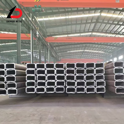 Κίνα Εταιρεία S235jr Ss400 S235j0 A572 Ατσάλι άνθρακα ορθογώνιο αδιάβροχο σωλήνα χαμηλού άνθρακα αδιάβροχο σωλήνα ατσάλι galvanized ορθογώνιο σωλήνα για οικοδομικό υλικό