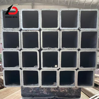 Σιδηροδρομικές κατασκευές 500*500*8*11.8m ASTM A36 A106 Grb Grc Ζεστά ελαστικοί άψογοι τετραγωνικοί σωλήνες