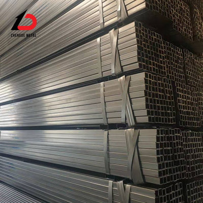 Υψηλής ποιότητας Ss330 Ss400 S235jr Q195 Q235 Q345 Δάχος 0,6-25mm Προσαρμοσμένο μέγεθος και επιφάνεια τετράγωνο/ορθογώνιο γαλβανισμένο χάλυβα σωλήνα με κατασκευαστές τιμή