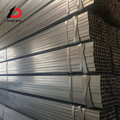 Υψηλής ποιότητας Ss330 Ss400 S235jr Q195 Q235 Q345 Δάχος 0,6-25mm Προσαρμοσμένο μέγεθος και επιφάνεια τετράγωνο/ορθογώνιο γαλβανισμένο χάλυβα σωλήνα με κατασκευαστές τιμή