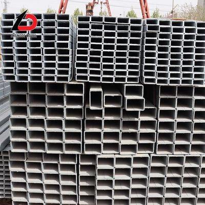 Q235 Q195 A53 A36 Ζυγισμένος σωλήνας χάλυβα Ζύκνωτο πάχος Z100 Z120 Z181 Z275 Hot DIP Square Ζυγισμένος σωλήνας χάλυβα