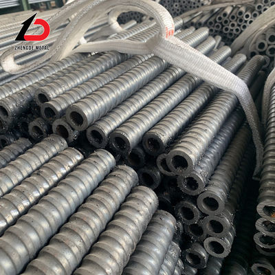 Προσαρμοσμένο μέγεθος 3/8 & prime; & prime; Full Threaded Steel Self Drilling Rock Bolt / Hollow Anchor Bar / Anchor Rods
