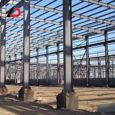 Μεταλλικό κτίριο Σιδηρομεταλλική δομή Αποθήκες Εργοστάσιο OEM