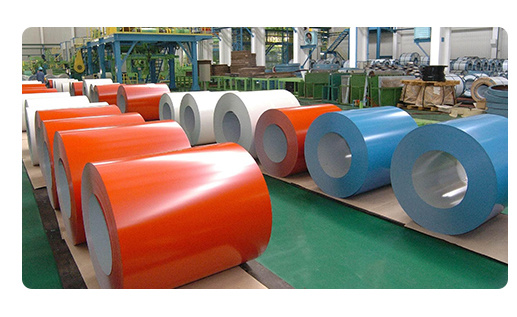 Επικάλυψη PVDF PPGI Steel Coil Ral 5015 έγχρωμη επικάλυψη αλουμινίου 2