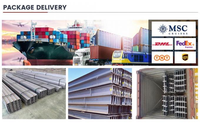 Δυνατή αντοχή στην κάμψη 6x6 H Beam Industrial H Shape Steel Beam 9