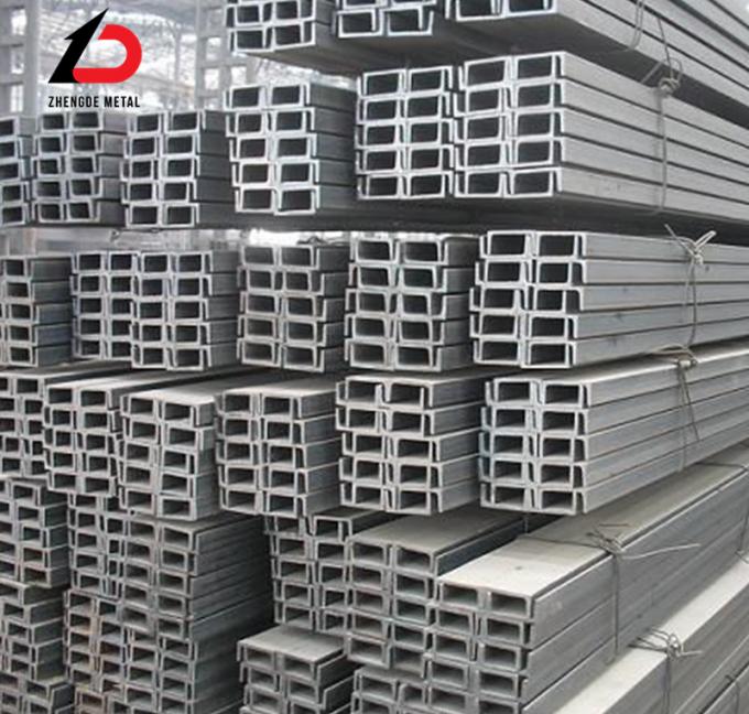 Καυτό έλαση από χάλυβα άνθρακα U Channel S235jr S355jr 16 Gauge Metal U Channel 5