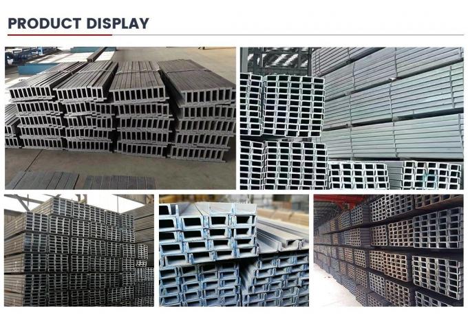 Καυτό έλαση από χάλυβα άνθρακα U Channel S235jr S355jr 16 Gauge Metal U Channel 7