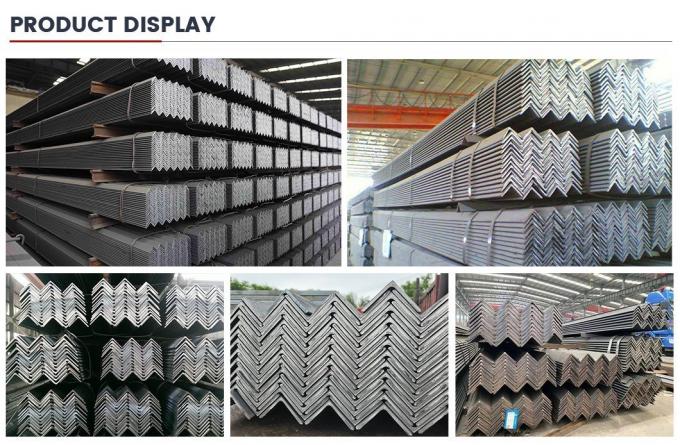 ASTM A36 A53 Χάλυβα άνθρακα Στραχίο γωνίας ίσο 6 mm Χάλυβα Γωνία σχήμα L 7
