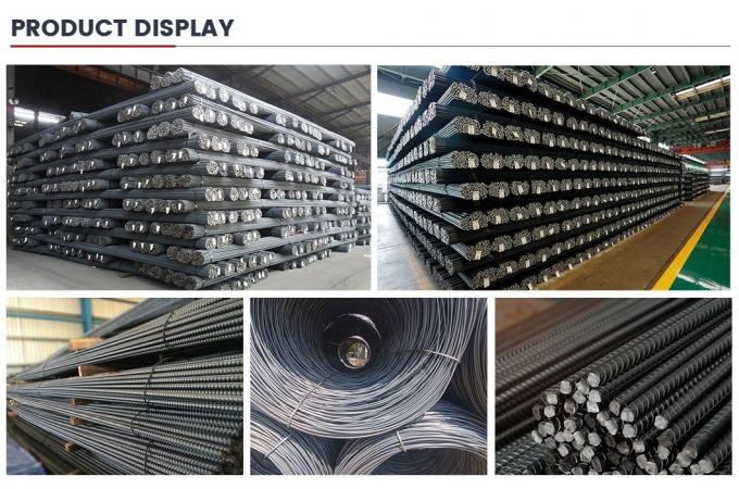 Σιδηρουργικές ράβδοι χάλυβα 16 mm Hrb 335/400/500 Σιδηρουργικές ράβδοι χάλυβα για κατασκευές 7