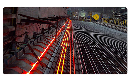 ASTM A496 Διαμορφωμένες ενισχυμένες ράβδοι χάλυβα Hrb 335 400 500 Μέγεθος 25 mm 2