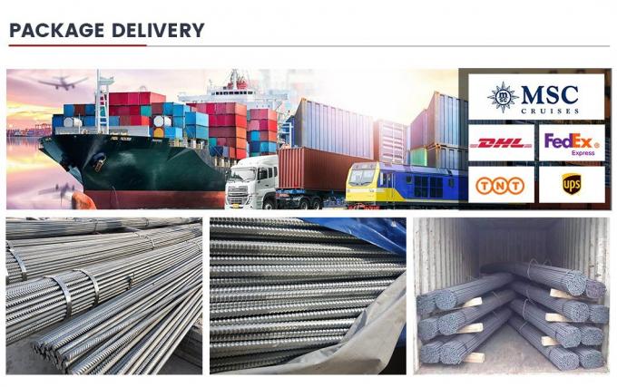 Ζεστά κυλούμενα σιδερένια ράβδοι HRB400 HRB500 20 mm παραμορφωμένα 10