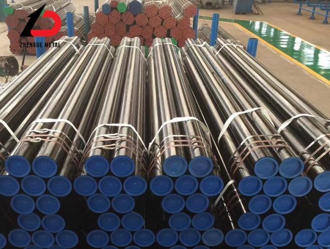 ASTM A53 A106 Μεγάλος κατάλογος 40 Gr B ERW Σωλήνες χάλυβα άνθρακα για αγωγούς πετρελαίου και φυσικού αερίου 2