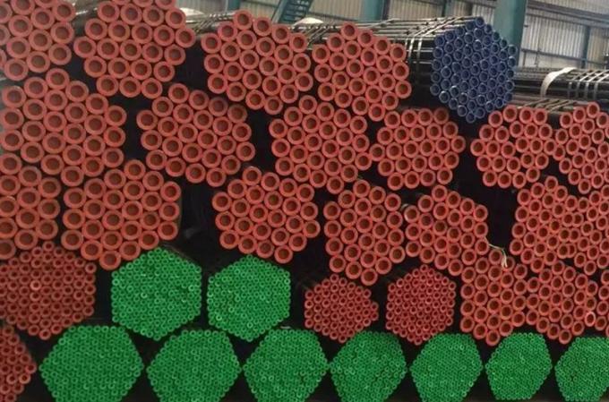 ASTM A53 A106 Μεγάλος κατάλογος 40 Gr B ERW Σωλήνες χάλυβα άνθρακα για αγωγούς πετρελαίου και φυσικού αερίου 3