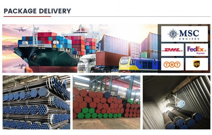 ASTM A53 A106 Μεγάλος κατάλογος 40 Gr B ERW Σωλήνες χάλυβα άνθρακα για αγωγούς πετρελαίου και φυσικού αερίου 10