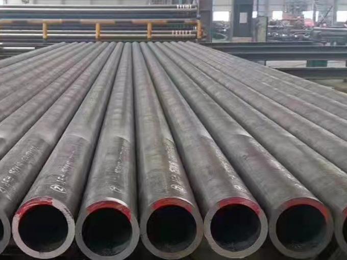 ASTM A179 A36 Προγραμματισμός 40 Κατασκευή 14 20 24 30 ιντσών Μαύρο στρογγυλό σωλήνα εύλογο σωλήνα άνθρακα αδιάβροχο χάλυβα 4
