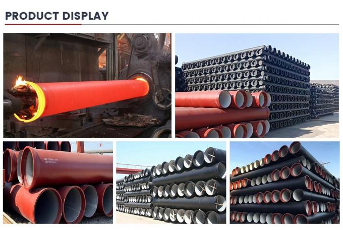 Ολόκληρη η ποικιλία ISO2531 En598 De 98-1668 DN80-DN2600 Δυνατό σιδερένιο σωλήνα που χρησιμοποιείται για υδραυλικά/αυτοκίνητα σωλήνα, γεωτρήσεις πετρελαίου/αερίου 11