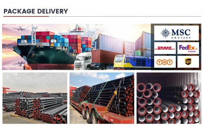 Ολόκληρη η ποικιλία ISO2531 En598 De 98-1668 DN80-DN2600 Δυνατό σιδερένιο σωλήνα που χρησιμοποιείται για υδραυλικά/αυτοκίνητα σωλήνα, γεωτρήσεις πετρελαίου/αερίου 14