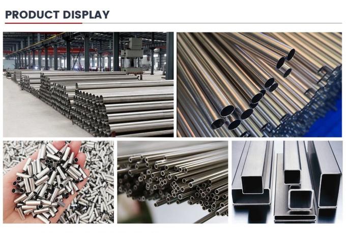 AISI 201 304 316 316L 430 Pickling Ba 2b Bright Polish Cold Hot Rolled Seamless Pipe από ανοξείδωτο χάλυβα για δομικά υλικά 11