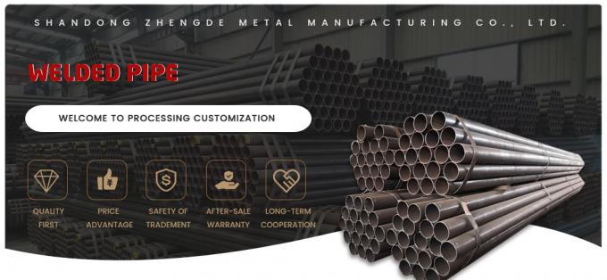 Στρογγυλοί σωλήνες από χάλυβα ASTM DN15 DN40 0